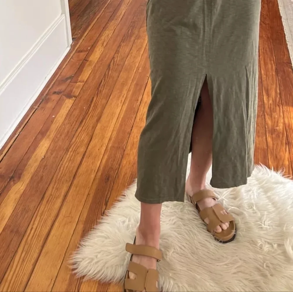 ANTHROPOLOGIE Bibi Lou Cutout Slide Sandals